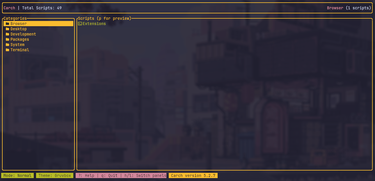 Gruvbox Theme Preview